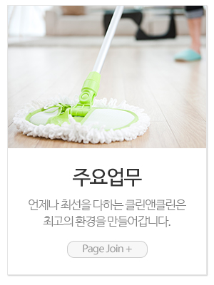 클린앤클린_메인링크_주요업무